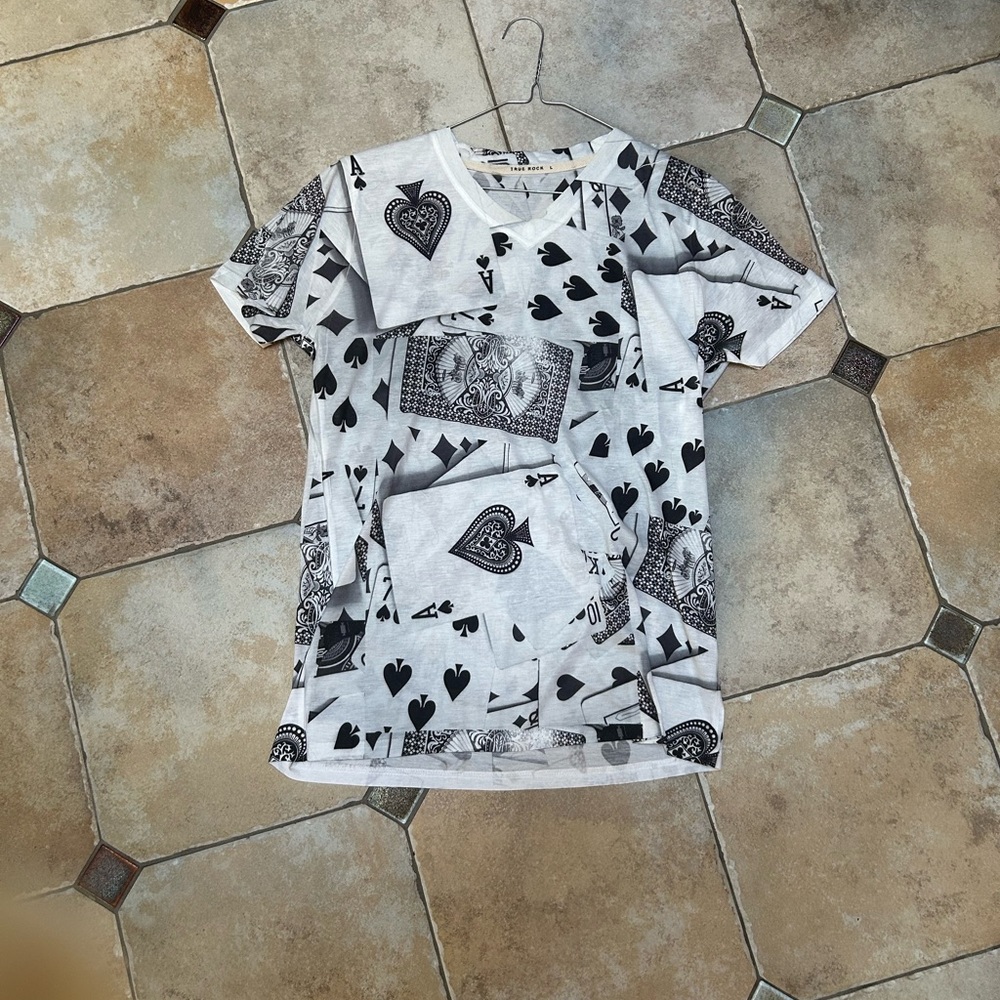 Black and White Playing Card T-Shirt